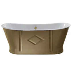 Badex AB Gjutjärnsbadkar|Djupa Badkar|Badkar - Chateau beige gjutjärn 170 cm