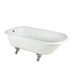 Badex AB Gjutjärnsbadkar|Djupa Badkar|Badkar gjutjärn - Oxford med tassar, 154 cm