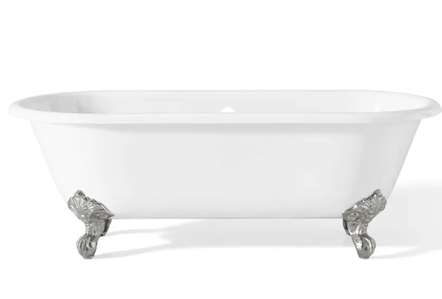 Badex AB Gjutjärnsbadkar|Gjutjärnsbadkar Med Tassar|Badkar - Palace med tassar, 170 cm