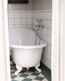 Badex AB Gjutjärnsbadkar|Badkarsblandare Med Dusch|Badkarsblandare - Lady