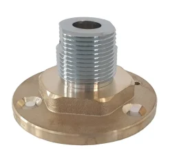 Badex AB Tillbehör Krom - Badrum|Blandarfästen för väggblandare 2-pack - För kopparrör 12/15 mm