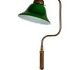 STILARS di GOBBI ANGELO S.n.c. Bordslampor|Bordslampa 1903 - Antik med grön klockskärm