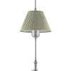 Karlskrona Lampfabrik Bordslampor|Bordslampa - Kellgren nickel, olivgrön skärm