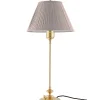 Karlskrona Lampfabrik Bordslampor|Bordslampor I Mässing|Bordslampa - Moberg 65 cm mässing, beige skärm
