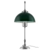 Karlskrona Lampfabrik Bordslampor|Bordslampa - Swedenborg nickel, grön skärm