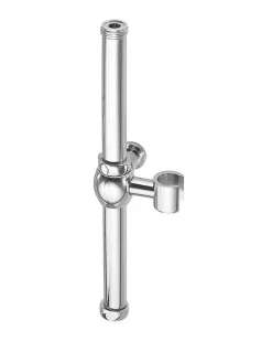 Badex AB Gjutjärnsbadkar|Badkarsblandare Med Dusch|Classic förlängningsrör, 50 cm, vid anslutning till karblandare, krom