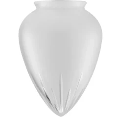 Karlskrona Lampfabrik Lampskärmar I Glas|Droppskärm (f80/Slipat matt)