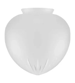 Karlskrona Lampfabrik Lampskärmar I Glas|Droppskärm (f100/Slipat matt)