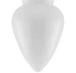 Karlskrona Lampfabrik Lampskärmar I Glas|Droppskärm (f80/Vit)