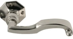 Sibes Metall AB Dörrhandtag Med Rosett|Dörrhandtag - Albert Karlsson 1210 nickel