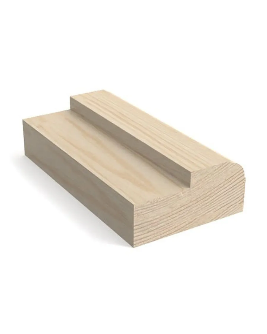 Valbo Trä AB Dörrkarmar|Dörrkarm Sekelskifte - Allmoge rundad 44x95 mm (hel längd 5,1 m)