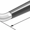Sibes Metall AB Dörrhandtag Utan Rosett|Dörrtrycke Låsbolaget nr 439 Nickel/svart trä - utan rosett