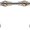 Sibes Metall AB Dörrhandtag Utan Rosett|Dörrtrycke 676 Nickel - Albert Karlsson utan rosett