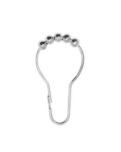 NEXA TECHNOLOGIES Tillbehör Krom - Badrum|Duschdraperiringar - Krom 12-pack