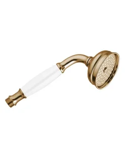 Badex AB Duschmunstycken|Duschar|Duschhandtag - Handdusch Classic brons/vit