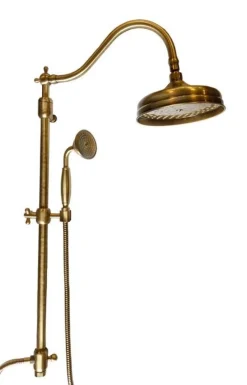 Gaboli Fratelli Rubinetteria Duschar|Duschset - Canterbury II utan blandare brons