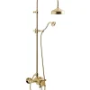 Gaboli Fratelli Rubinetteria Duschar|Duschset|Duschset - Kensington retro med termostatblandare, mässing