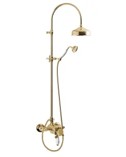 Gaboli Fratelli Rubinetteria Duschar|Duschset|Duschset - Kensington retro med termostatblandare, mässing