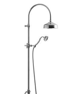 Gaboli Fratelli Rubinetteria Duschar|Duschset - Kensington retro utan blandare, krom
