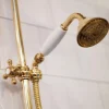 Badex AB Duschar|Duschset|Duschset - Maxima Colonial med taksil, mässing