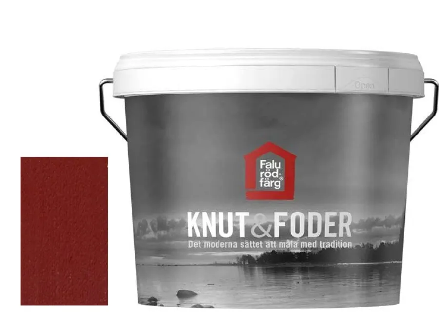 Stora Kopparbergs Bergslags AB Falu Rödfärg - Knut & Foder|Falu Rödfärg - Knut & Foder Röd 3 L