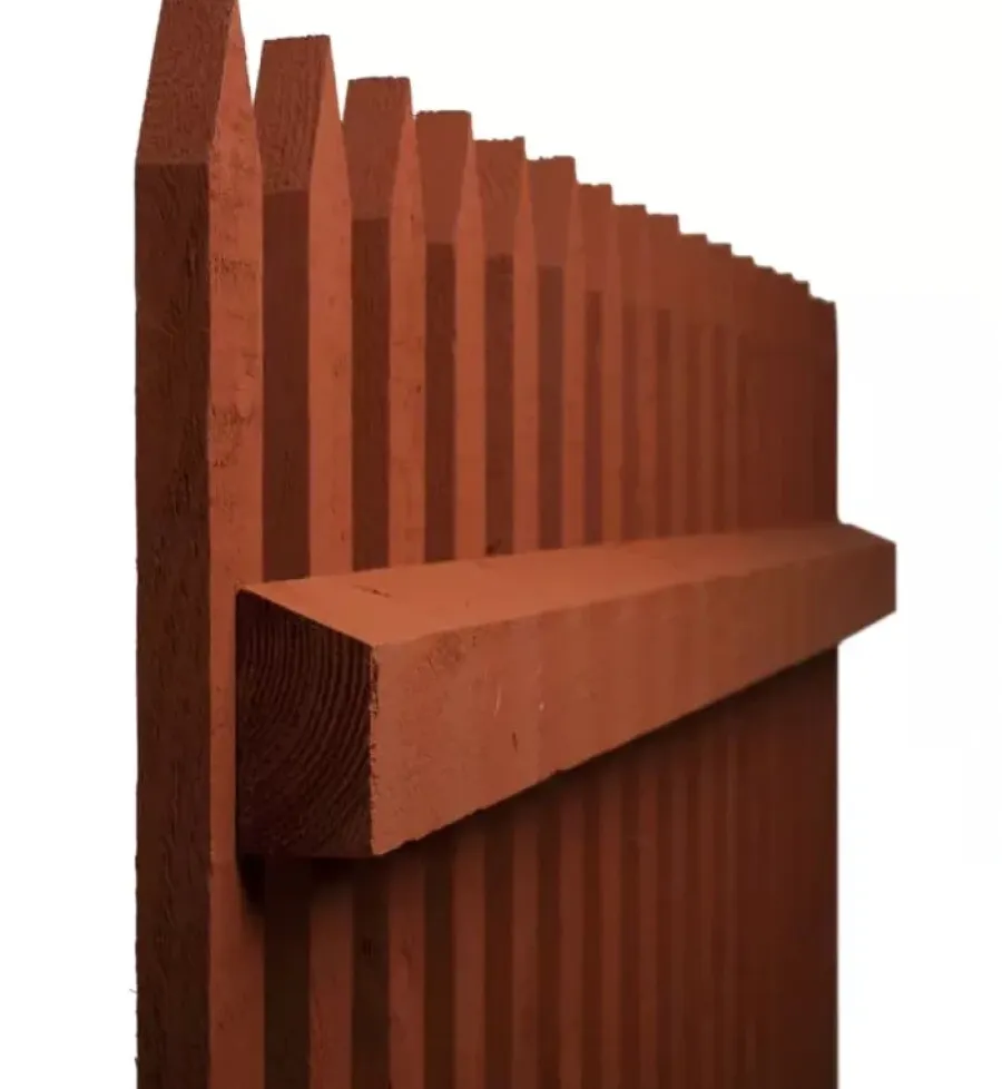 Stora Kopparbergs Bergslags AB Trästaket - Staketprofiler|Trästaket - Staketprofiler|Falu Rödfärg Staket Tradition - Färdigmålad sektion gran 1750 x 1180 mm
