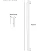 Nordingrå Trä AB Staketstolpar & Räckespelare|Pelare & Stolpar|Fasad stolpe - Räckespelare 910 x 40 mm furu