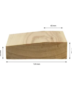 Valbo Trä AB Skurklossar/Fodersocklar|Fodersockel - Universal 35x124