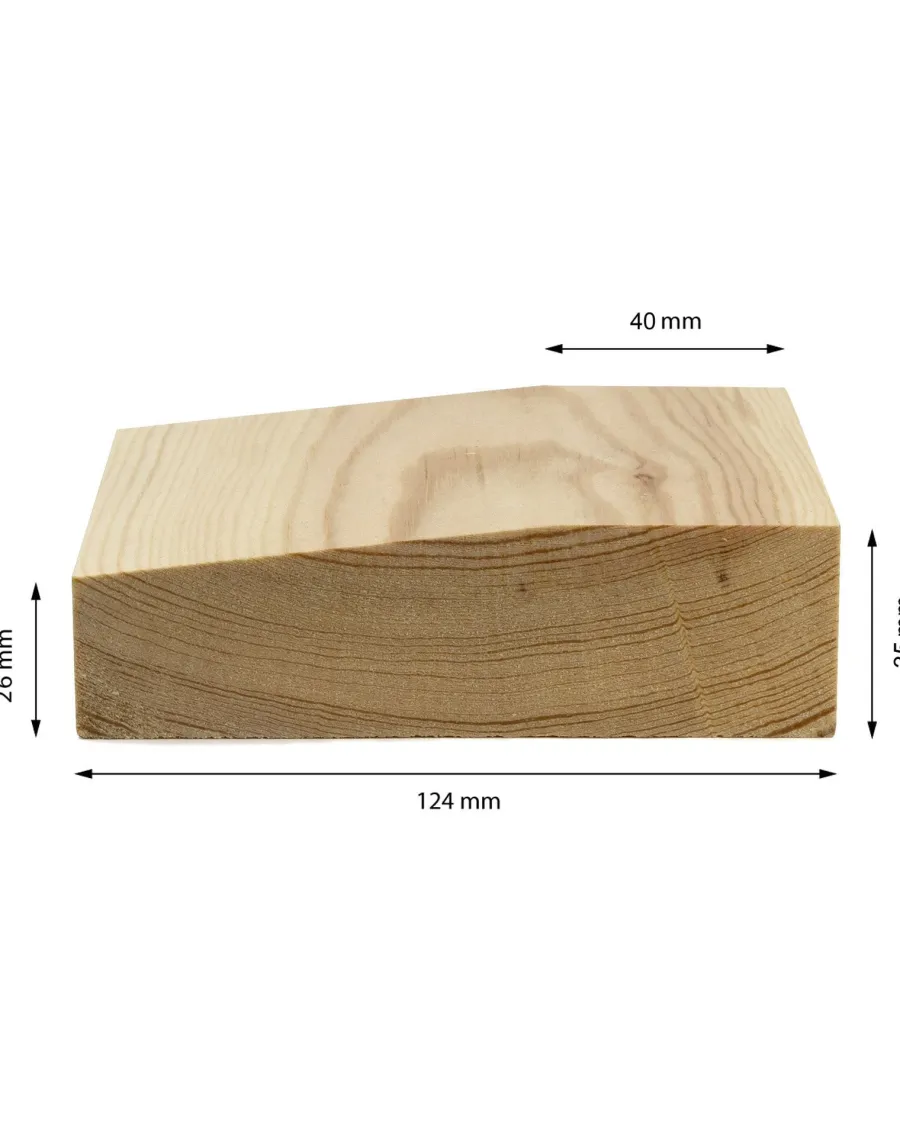 Valbo Trä AB Skurklossar/Fodersocklar|Fodersockel - Universal 35x124