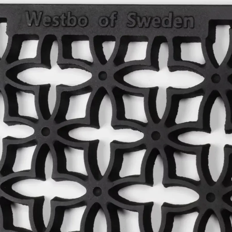 SCANDINAVISK SPISMILJÖ AB Inredning I Gjutjärn|Fotskrapa - Dörrmatta gjutjärn halvmåne