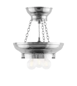 Karlskrona Lampfabrik Amplar|FrödingAmpel 200 (3xE27/Nickel)
