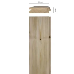 Valbo Trä AB Furugolv|Trägolv Hall|Furugolv Södermalm- 28x100 mm - Massivt trägolv