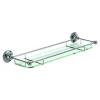 Badex AB Glashyllor|Tillbehör Krom - Badrum|Glashylla WC/Bad - Burlington 55 cm