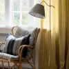 Karlskrona Lampfabrik Golvlampor I Mässing|Golvlampa - Gullberg mässing, olivgrön skärm