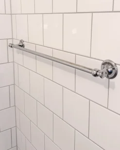 STILARS di GOBBI ANGELO S.n.c. Tillbehör Krom - Badrum|Handduksstänger|Handduksstång Brighton - Krom 60 cm