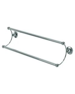 Badex AB Tillbehör Krom - Badrum|Handduksstänger|Handduksstång - Burlington dubbel 66 cm