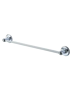Badex AB Tillbehör Krom - Badrum|Handduksstänger|Handduksstång - Burlington enkel 55 cm
