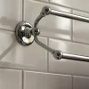 Badex AB Tillbehör Krom - Badrum|Handduksstänger|Handduksstång Dubbel - Haga - Krom