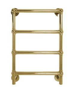 Sanova AB Handdukstorkar|Handdukstorkar Med El|Handdukstork - Mayfair mässing, elanslutning höger 500x760 mm