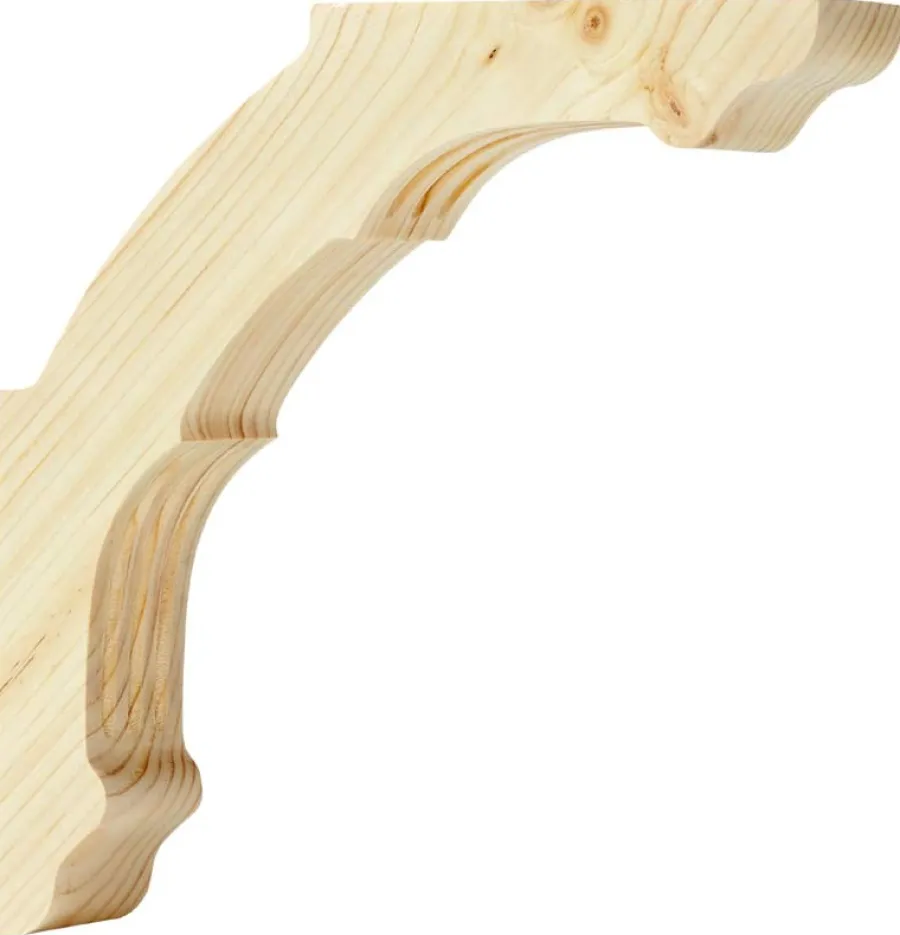 Nordingrå Trä AB Hatthyllor|Krokar|Hatthylla - D1 furu, 115 cm