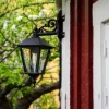 Kulturjern AB Övrigt & Tillbehör|Utomhuslampor För Vägg|Hörnfäste svart smide - Till Sollerö/Solgård
