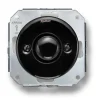 Fontini S.A. Insatser|Insats dimmer traditionell 40-500 W svart porslin - Fontini infällt