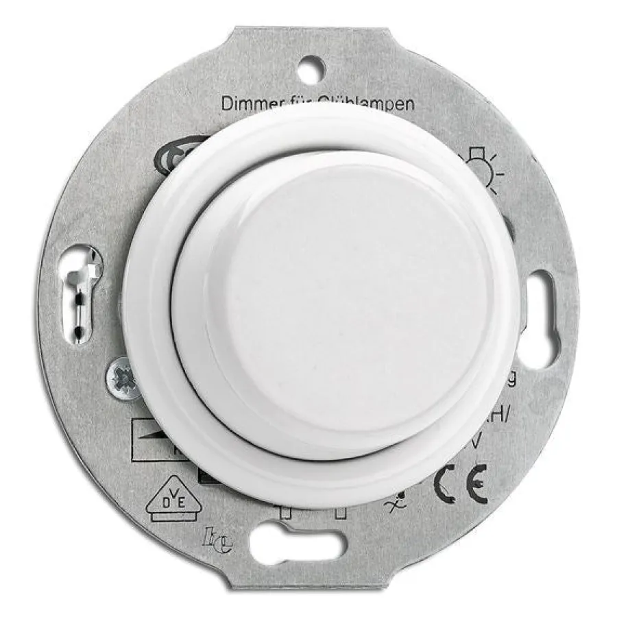 Thomas Hoof Produktgesellschaft Insatser|Vit Duroplast Infällt Thpg|Insats universaldimmer PRO LED duroplast - THPG infällt