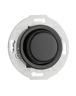Thomas Hoof Produktgesellschaft Insatser|Svart Porslin Infällt Thpg|Insats universaldimmer PRO LED svart porslin - THPG infällt