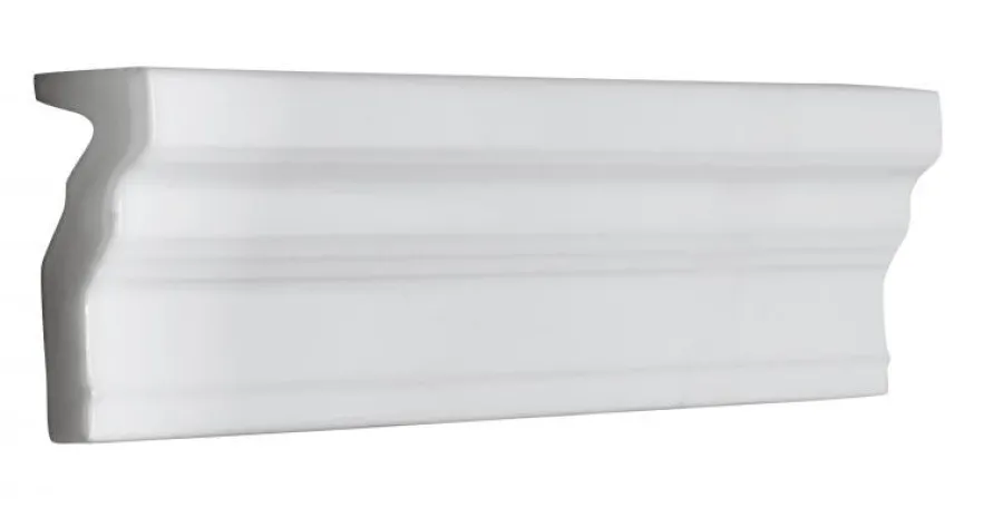ADEX Bröstlister|Vitt Kakel|Kakel Victoria - Bröstlist 5 x 20 cm klassisk - vit, blank