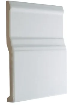 ADEX Golvsocklar|Vitt Kakel|Kakel Victoria - Golvsockel list 15 x 15 cm vit, blank