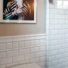 ADEX Kantlister|Vitt Kakel|Kakel Victoria - Kantlist 2,5 x 15 cm vit, blank