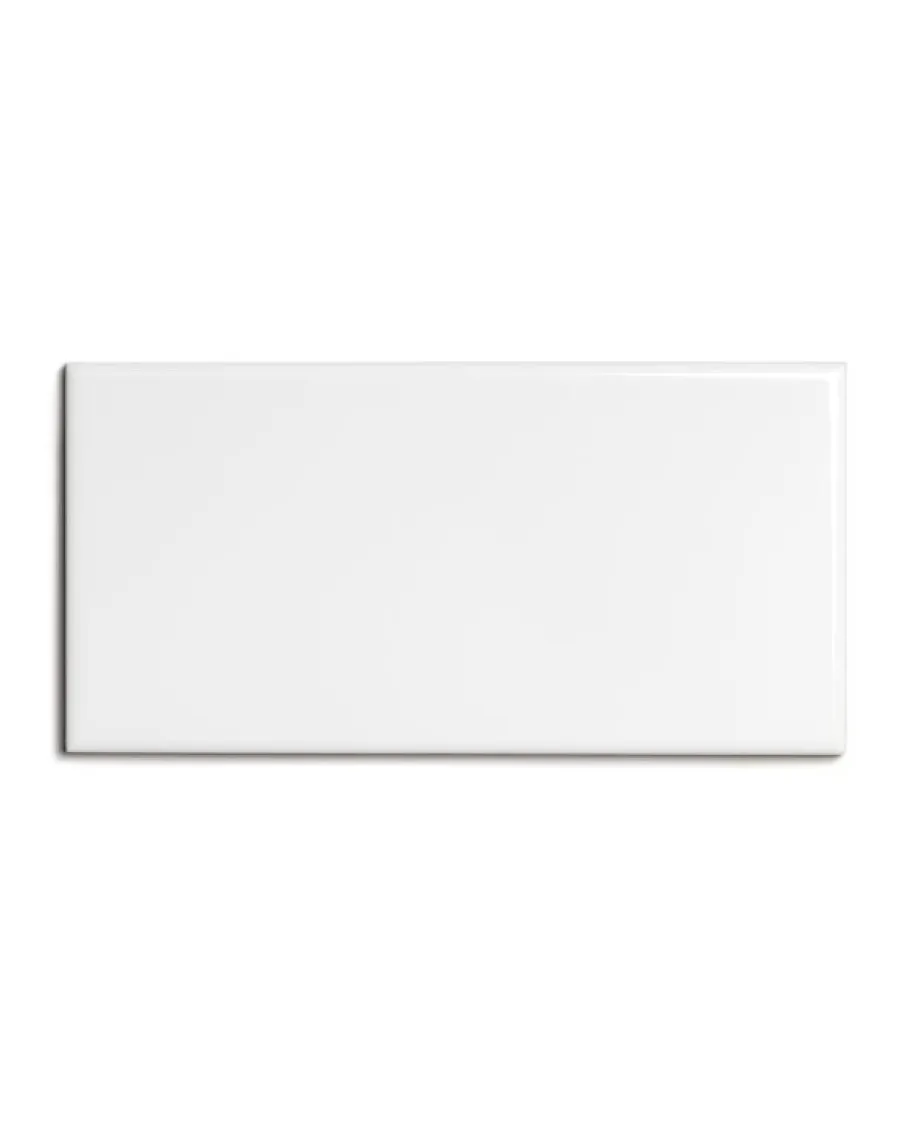 ADEX Rektangulärt Kakel|Vitt Kakel|Kakel Victoria - 7,5 x 15 cm vit, blank