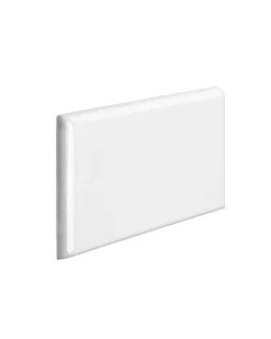 ADEX Hörnlister|Vitt Kakel|Kakel Victoria - 7,5 x 15 cm vit bullnose vänster hörn