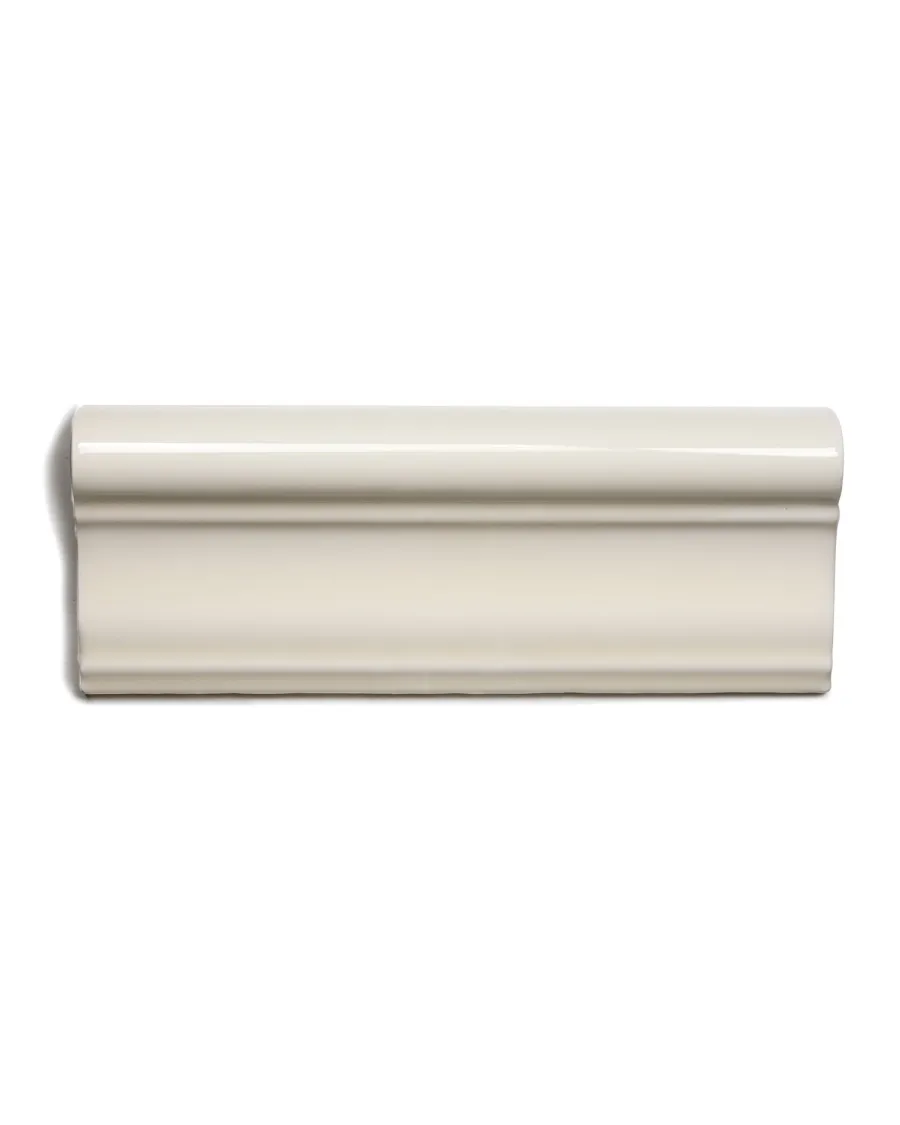 ADEX Bröstlister|Cremevitt Kakel|Kakel York - Bröstlist 7,5 x 19,8 cm mandel